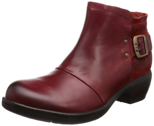 FLY London Damen Molt Cowboy Stiefel, Rot (red 000), 37 von FLY London