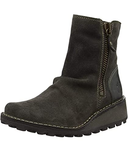 FLY London Damen Mon944fly Stiefel, Grün Petrol, 40 EU von FLY London