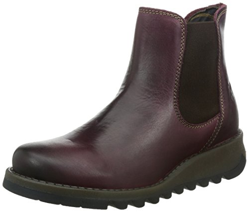 FLY London Damen Salv Chelsea Boots, Violett Purple, 38 EU von FLY London