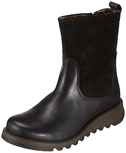 FLY London Damen Sauk794fly Stiefelette, Schwarz, 39 EU von FLY London