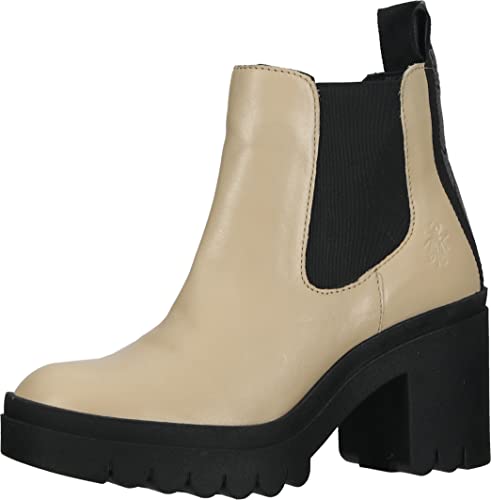 Fly London Damen Tope520fly Chelsea-Stiefel, beige, 40 EU von FLY London