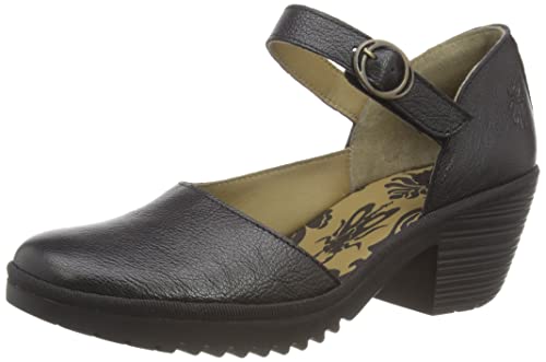 FLY London Damen Wifo440fly Pumps, Schwarz, 41 EU von FLY London
