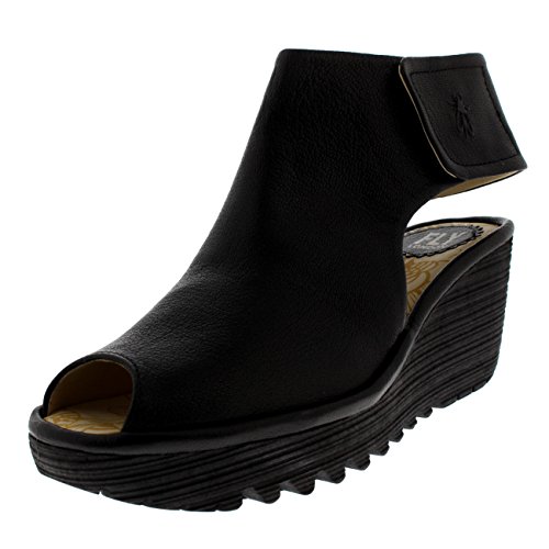 FLY London Damen Yone642Fly Pumps, Schwarz (Black 000), 38 EU von FLY London