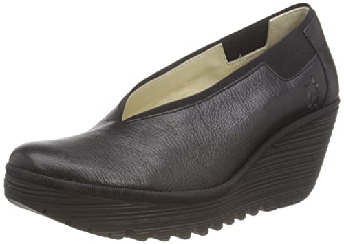 Fly London Damen Yoza438fly Pumps, Schwarz, 39 EU von FLY London