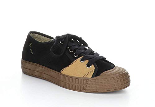 Fly London Herren Foto347fly Sneaker, Schwarz (Black (Camel) 000), 42 EU von FLY London