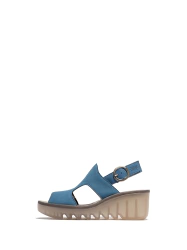 Fly London Damen BAIF585FLY Sandal, Blue, 38 EU von FLY London