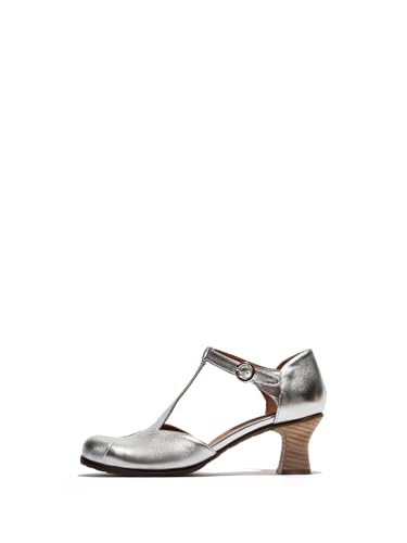 Fly London Damen BEMI279FLY Pumps, Silver, 38 EU Fly London Damen BEMI279FLY Pumps, Silver, 38 EU von FLY London
