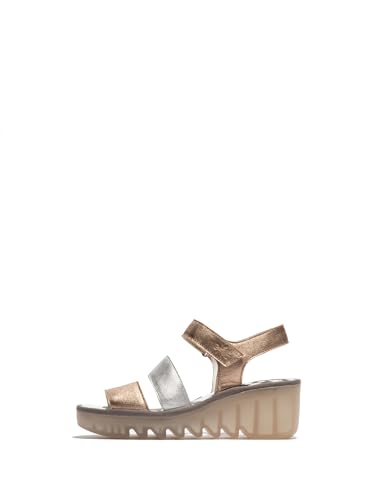 Fly London Damen BEXY575FLY Sandal, Sahara/Silver/Sahara, 36 EU Fly London Damen BEXY575FLY Sandal, Sahara/Silver/Sahara, 36 EU von FLY London
