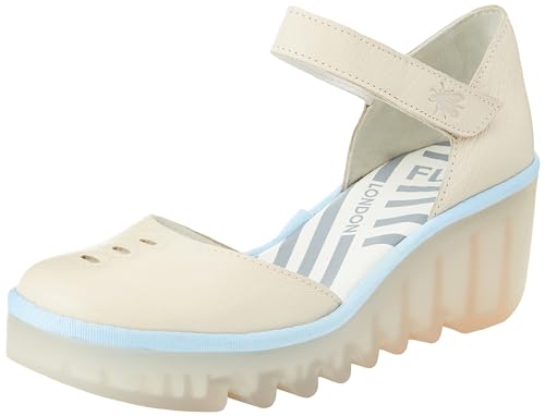 Fly London Damen Biso305fly Sandale Cremefarben 41 EU von FLY London