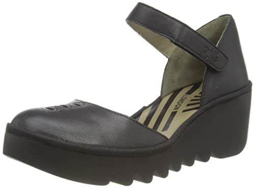 Fly London Damen BISO305FLY Sandale, Schwarz, 36.5 EU von FLY London