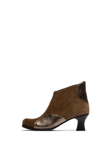 Fly London Damen Blain343fly Fashion Boot, Elephant Dk Gold, 38 EU von FLY London