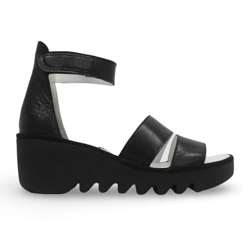 Fly London Damen BONO290FLY Sandal, Black, 39 EU Fly London Damen BONO290FLY Sandal, Black, 39 EU von FLY London