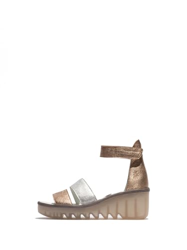 Fly London Damen BONO290FLY Sandal, Sahara/Silver/Sahara, 40 EU Fly London Damen BONO290FLY Sandal, Sahara/Silver/Sahara, 40 EU von FLY London