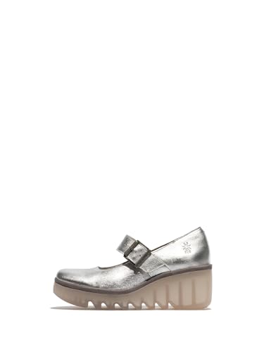 Fly London Damen BORY564FLY Wedges, Silver, 41 EU von FLY London
