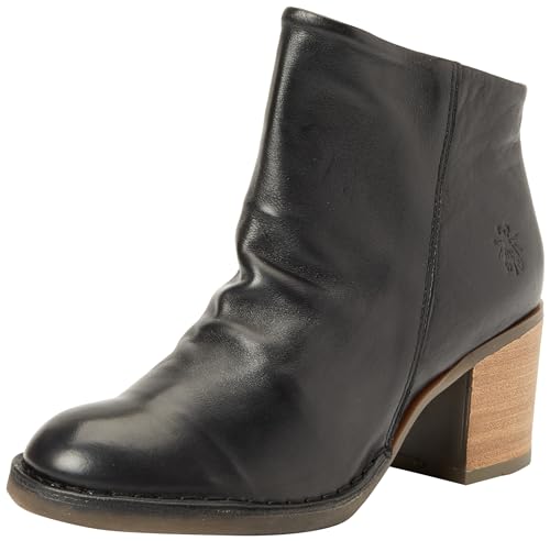 Fly London Damen Bell061fly Kalt gefüttert Kurzschaft Stiefel & Stiefeletten Absätze, Schwarz, 38 EU Fly London Damen Bell061fly Kalt gefüttert Kurzschaft Stiefel & Stiefeletten Absätze, Schwarz, 38 EU von FLY London