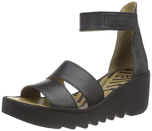 Fly London Damen Bono290fly Sandale, Schwarz, 42 EU von FLY London