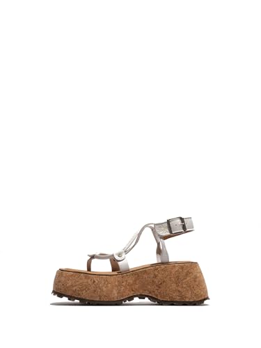 Fly London Damen CAAZ278FLY Sandal, White, 41 EU Fly London Damen CAAZ278FLY Sandal, White, 41 EU von FLY London