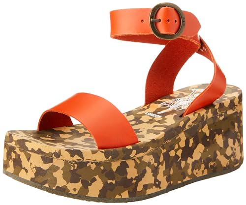 Fly London Damen CAMU034FLY Sandale, Scarlet, 38 EU Fly London Damen CAMU034FLY Sandale, Scarlet, 38 EU von FLY London