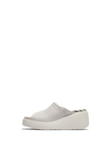 Fly London Damen DOLI042FLY Sandal, White, 38 EU Fly London Damen DOLI042FLY Sandal, White, 38 EU von FLY London