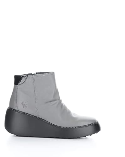 Fly London Damen Dabe461fly Stiefelette, Grau-Schwarze Sohle, 38 EU von FLY London