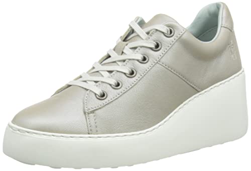 Fly London Damen Delf580fly Sneaker, Silber, 36 EU von FLY London