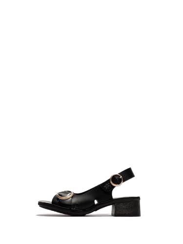 Fly London Damen EDOV237FLY Sandal, Black, 39 EU von FLY London