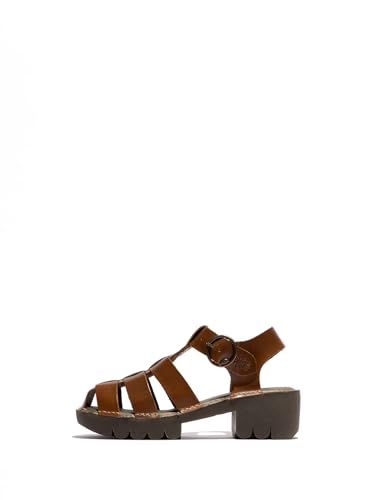 Fly London Damen EMME511FLY Sandal, Camel, 38 EU Fly London Damen EMME511FLY Sandal, Camel, 38 EU von FLY London