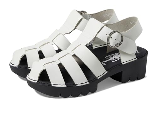Fly London Damen EMME511FLY Sandal, Offwhite, 39 EU von FLY London