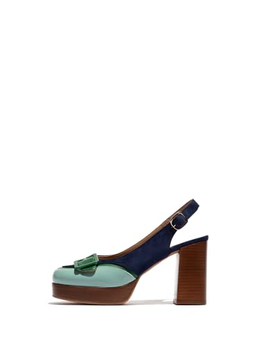 Fly London Damen EVAH243FLY Pumps, Sky Blue/Emerald/Blue, 42 EU Fly London Damen EVAH243FLY Pumps, Sky Blue/Emerald/Blue, 42 EU von FLY London