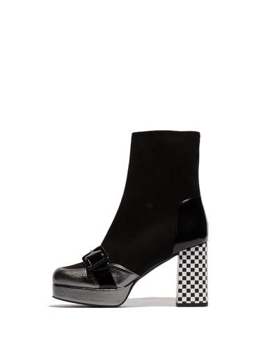 Fly London Damen Efol352fly Fashion Boot, Graphite Black, 39 EU Fly London Damen Efol352fly Fashion Boot, Graphite Black, 39 EU von FLY London