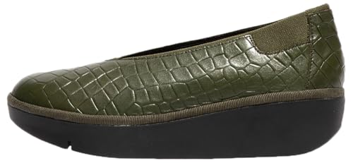 Fly London Damen Jury470fly Slipper, Military Military Elastic, 38 EU von FLY London