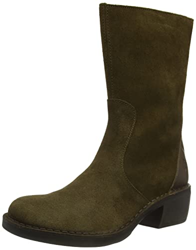 Fly London Damen Mane073fly Stiefelette, Schlamm Olive, 35 EU von FLY London