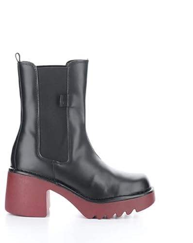 Fly London Damen Moya25fly Chelsea-Stiefel, Schwarze Weinsohle, 36 EU von FLY London