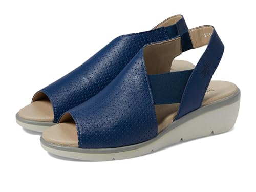 Fly London Damen Nisi066fly Sandale, Blau Perf von FLY London