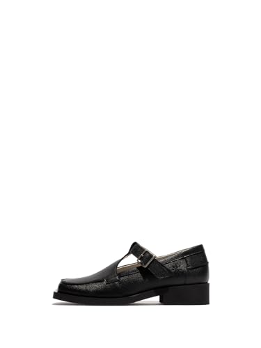 Fly London Damen ROZI209FLY Loafers, Black, 39 EU von FLY London