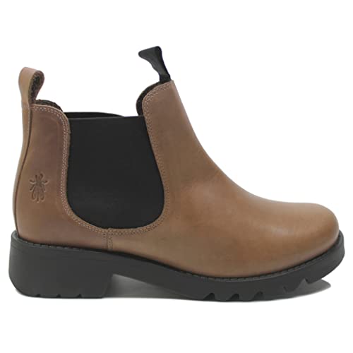 FLY London Damen Rika894fly Chelsea-Stiefel, Rose Black Sole, 40 EU von FLY London