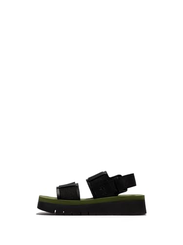 Fly London Damen SORU277FLY Sandal, Black/Black/Army Green, 37 EU Fly London Damen SORU277FLY Sandal, Black/Black/Army Green, 37 EU von FLY London