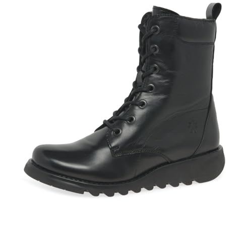 Fly London Damen Silf015fly Springerstiefel, Schwarz, 40 EU von FLY London