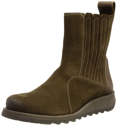 Fly London Damen Suzy899fly Chelsea-Stiefel, Schlamm Olive, 37 EU von FLY London