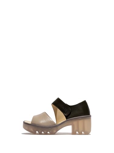 Fly London Damen TAAR558FLY Sandal, Taupe/Khaki, 42 EU Fly London Damen TAAR558FLY Sandal, Taupe/Khaki, 42 EU von FLY London