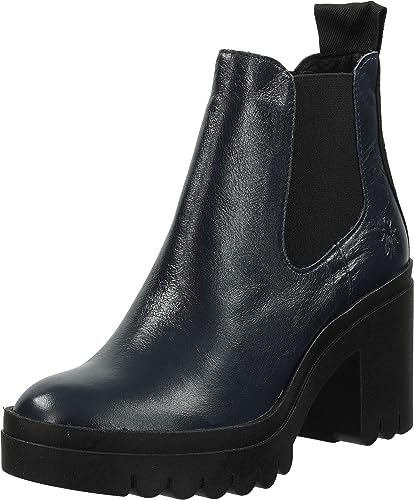 Fly London Damen Tope520fly Chelsea-Stiefel, Navy, 38 EU von FLY London