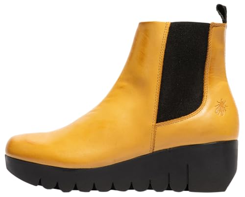 Fly London Damen Vaze177fly Fashion Boot, Mustard, 40 EU von FLY London