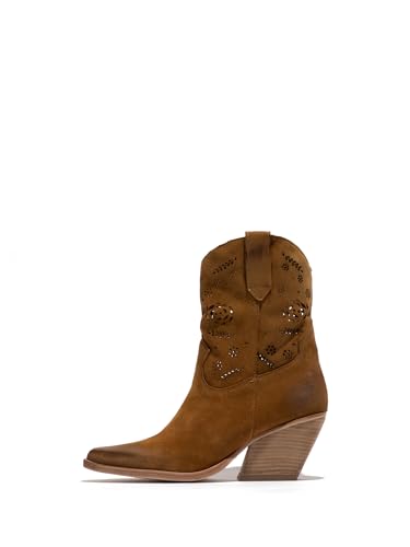 Fly London Damen WALU289FLY Western Boot, Camel, 42 EU von FLY London