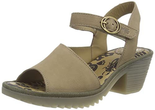 Fly London Damen Wely439fly Sandale, Khaki, 37 EU von FLY London