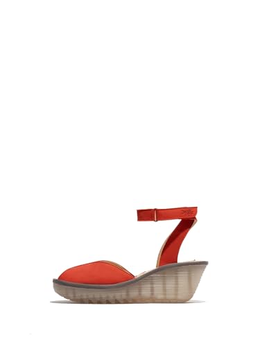 Fly London Damen YAID552FLY Sandal, Devil RED, 39 EU von FLY London