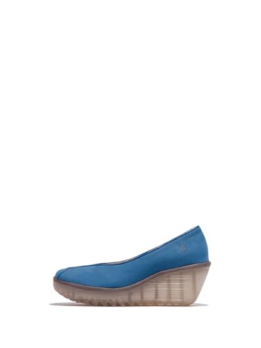Fly London Damen YEIF566FLY Wedges, Blue, 40 EU Fly London Damen YEIF566FLY Wedges, Blue, 40 EU von FLY London