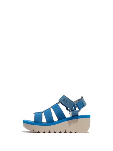 Fly London Damen YOJI198FLY Sandal, AZURRE, 42 EU Fly London Damen YOJI198FLY Sandal, AZURRE, 42 EU von FLY London