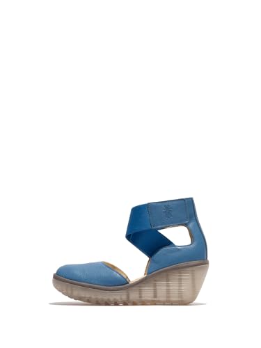 Fly London Damen YOLG546FLY Wedges, Blue, 38 EU Fly London Damen YOLG546FLY Wedges, Blue, 38 EU von FLY London