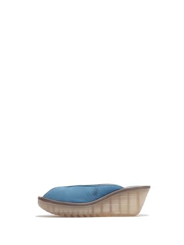Fly London Damen YOUN554FLY Sandal, Blue, 37 EU von FLY London