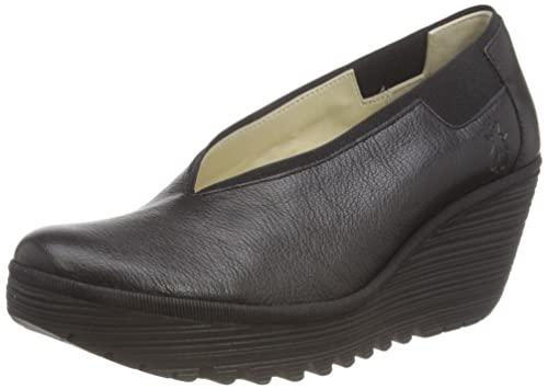 Fly London Damen Yoza438fly Wedges, Schwarz, 40 EU von FLY London